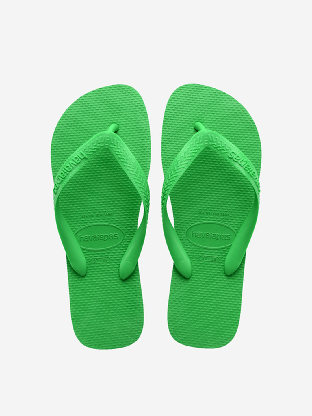 Havaianas Top green flip flops