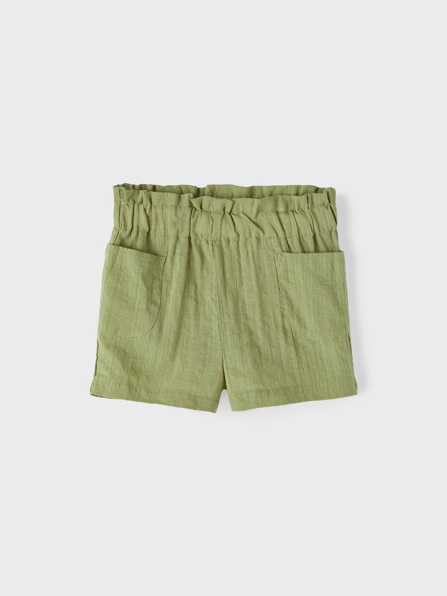 Lil'Atelier kids shorts verde