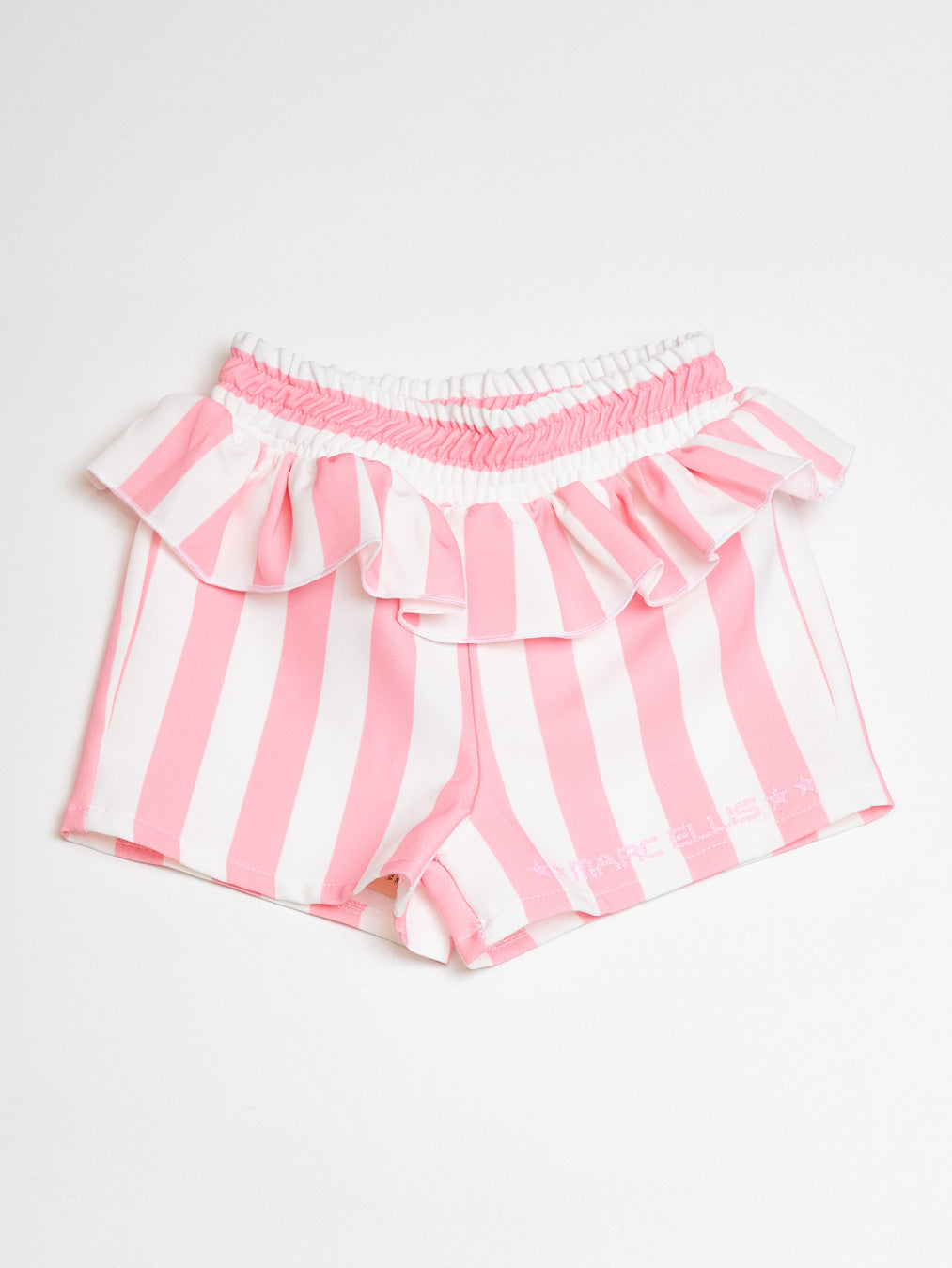 Marc Ellis short bianco e rosa neonati