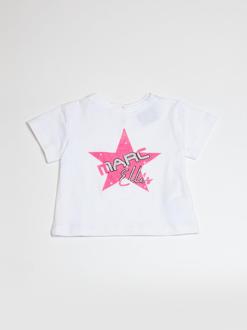Marc Ellis T shirt bianca neonati
