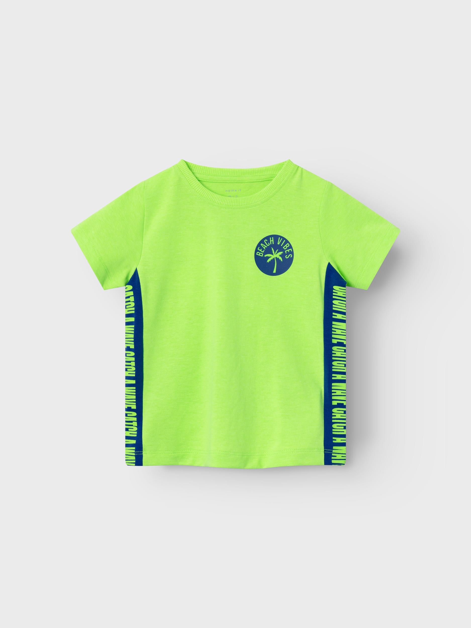Name It kids t shirt verde con stampa