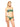 4Giveness Bird of Paradise bandeau and green briefs