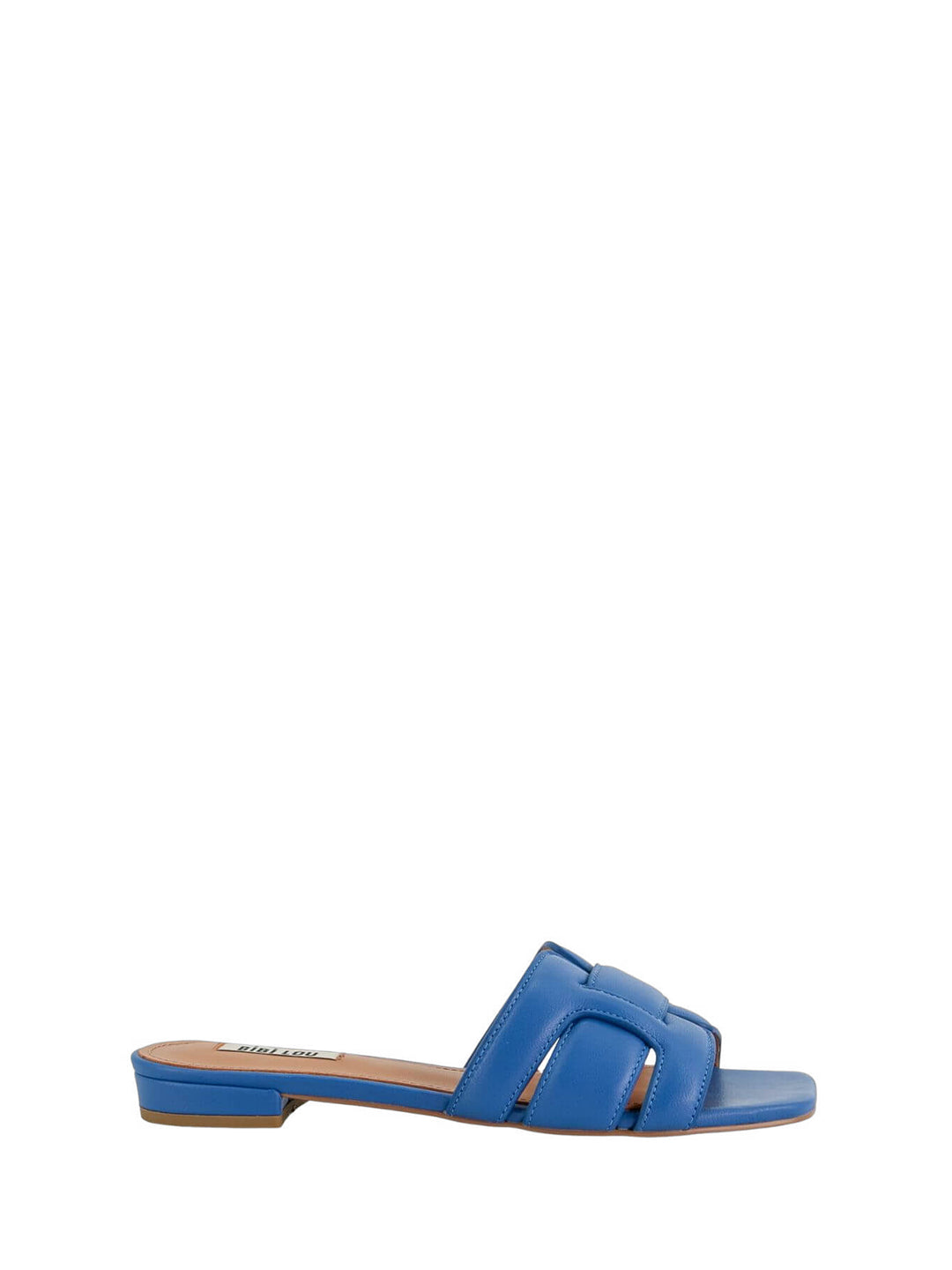 Bibi Lou sandali blu con fascia intrecciata