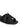 Bibi Lou Spongecake black cut out band sandals with rhinestones