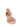 Bibi Lou sandali cipria basso con strass e zip