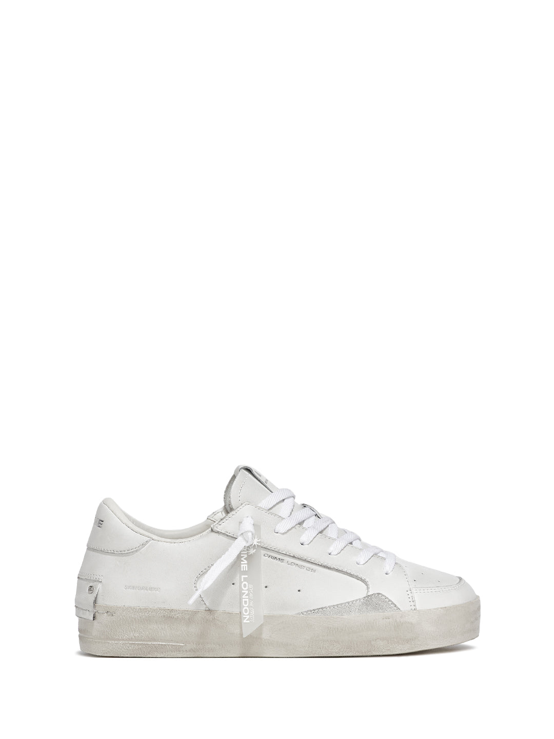 Crime SK8 Deluxe All White sneakers bianco