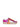 Crime Sk8 Deluxe Passion Fruit white sneakers with fuchsia glitter