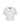 Disclaimer t-shirt bianco crop con logo lilla