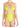 Fabrizia green bandeau costume and high-waisted briefs with multicolor pearls