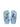Havaianas light blue kids flip flops with Mickey Mouse print