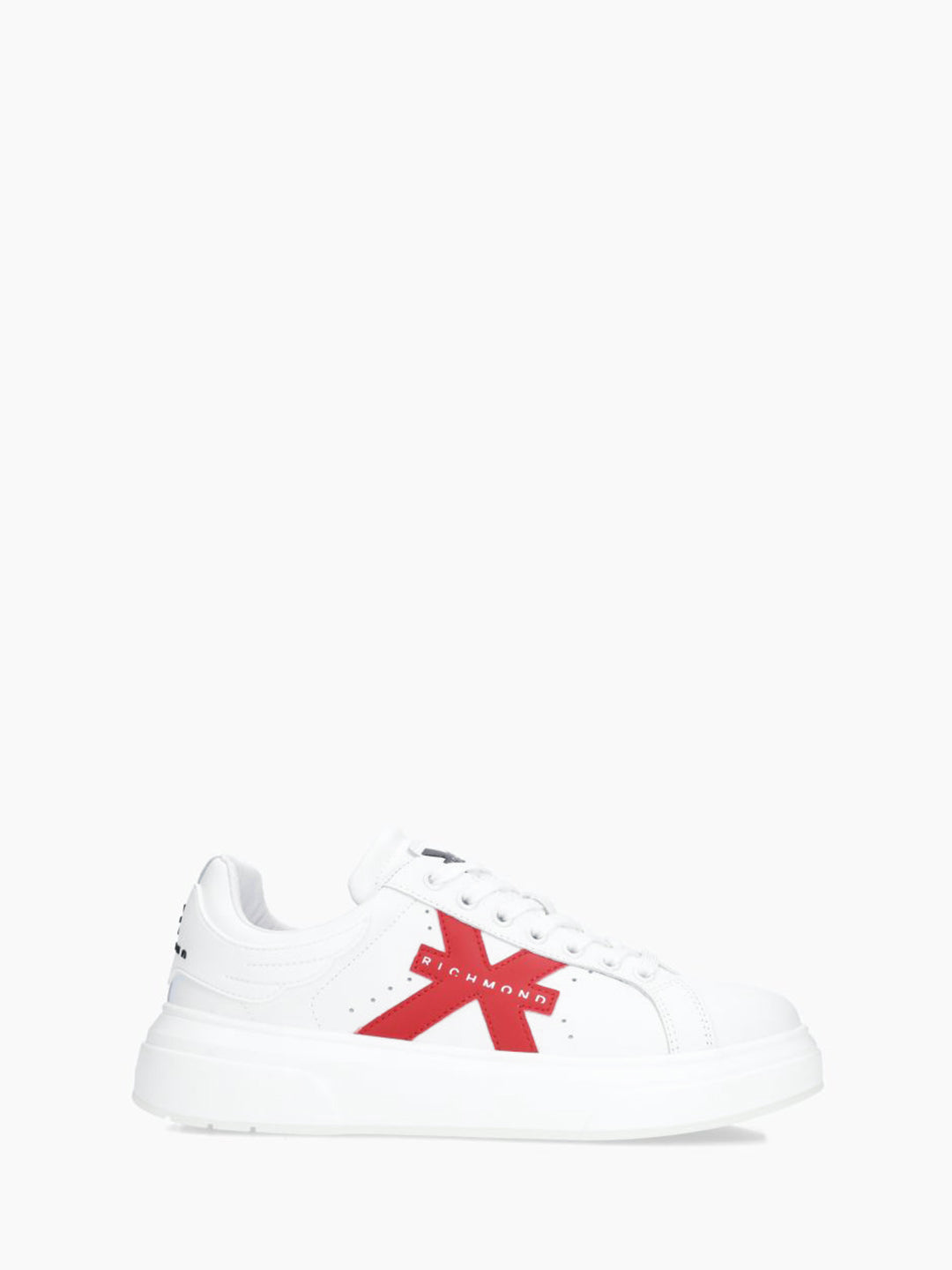John Richmond 22203 CPC sneakers bianco con logo rosso