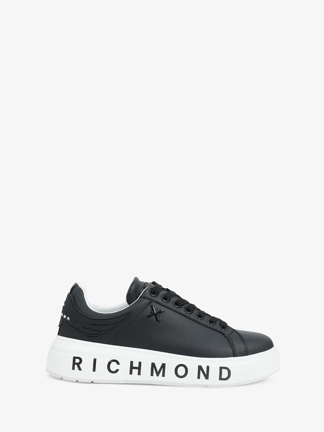 John Richmond 22204 CP B sneakers nero con logo sulla suola