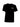 Moschino t-shirt nero con logo multicolor