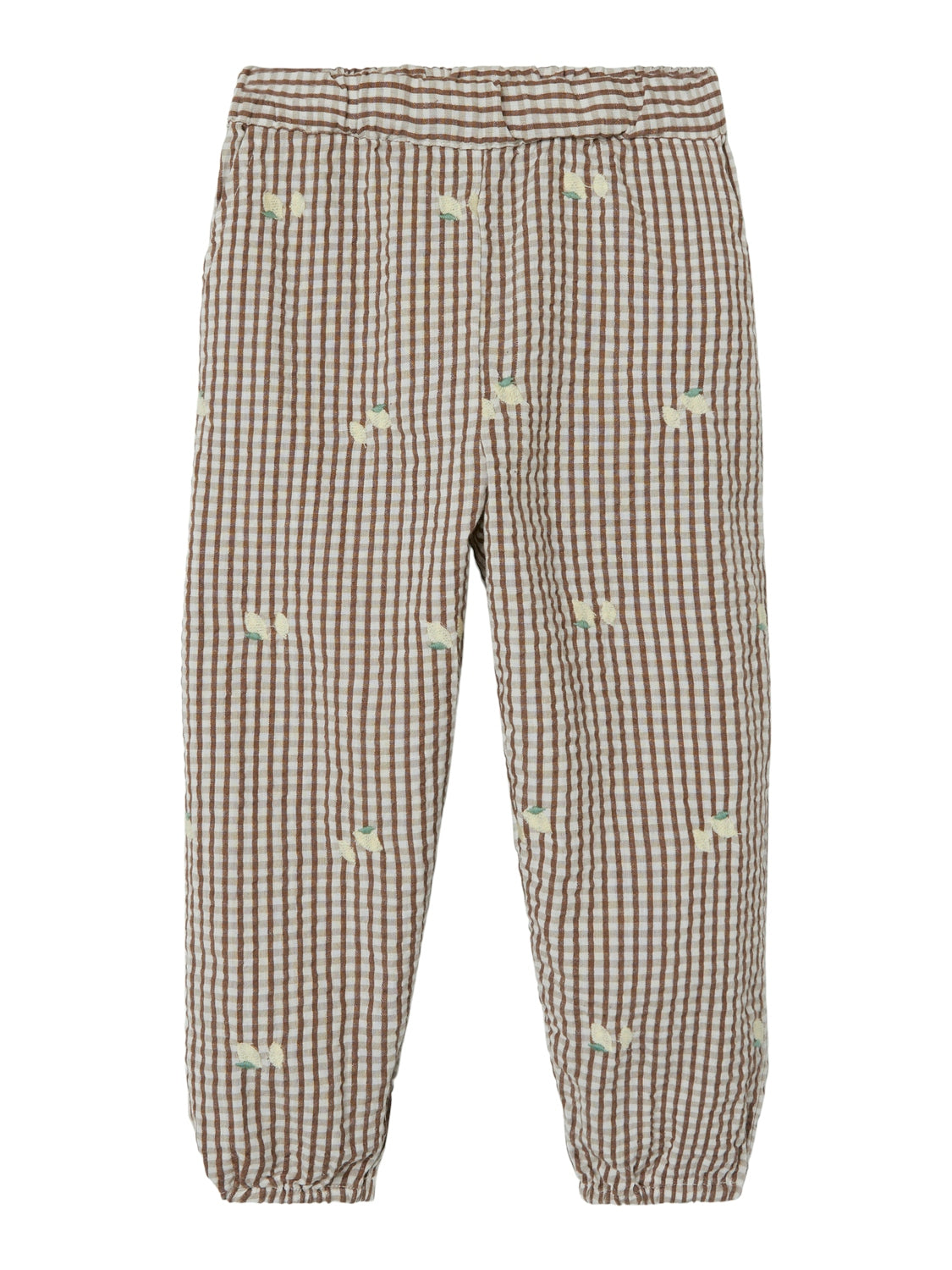 Name it pantaloni kids a fantasia a quadri e ricami 13227288 FANTASIA NAME IT 