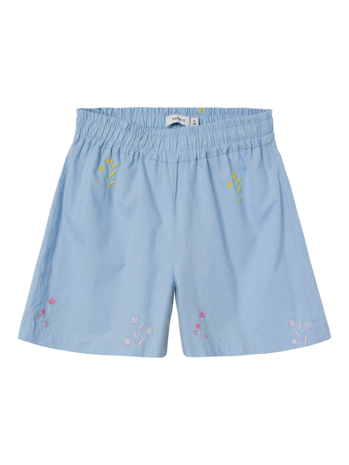 Name It shorts kids celeste con ricamo fiori 13227430 CELESTE NAME IT 