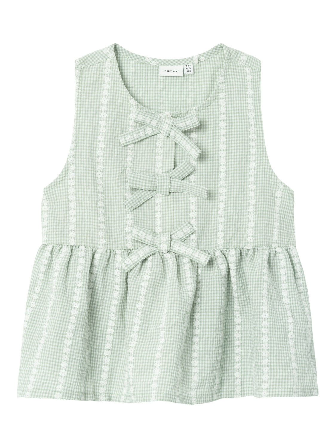 Name It maglia kids verde con margherite 13229395 VERDE NAME IT 