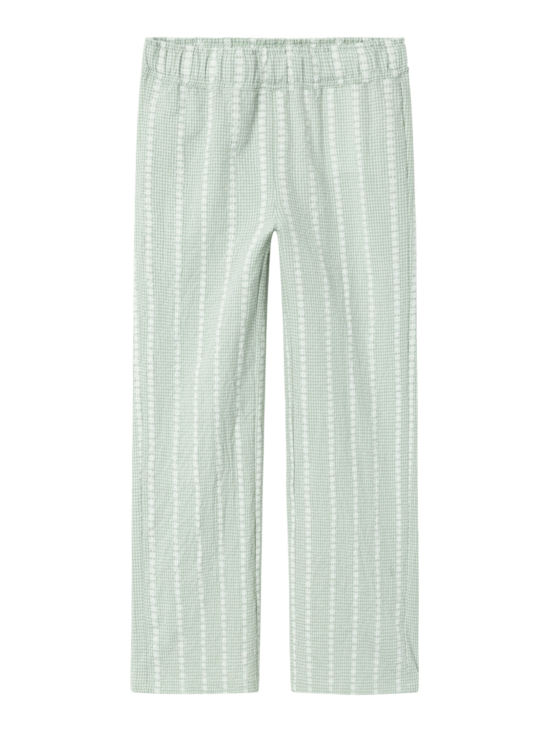 Name It pantaloni kids verde con margherite 13229396 VERDE NAME IT 