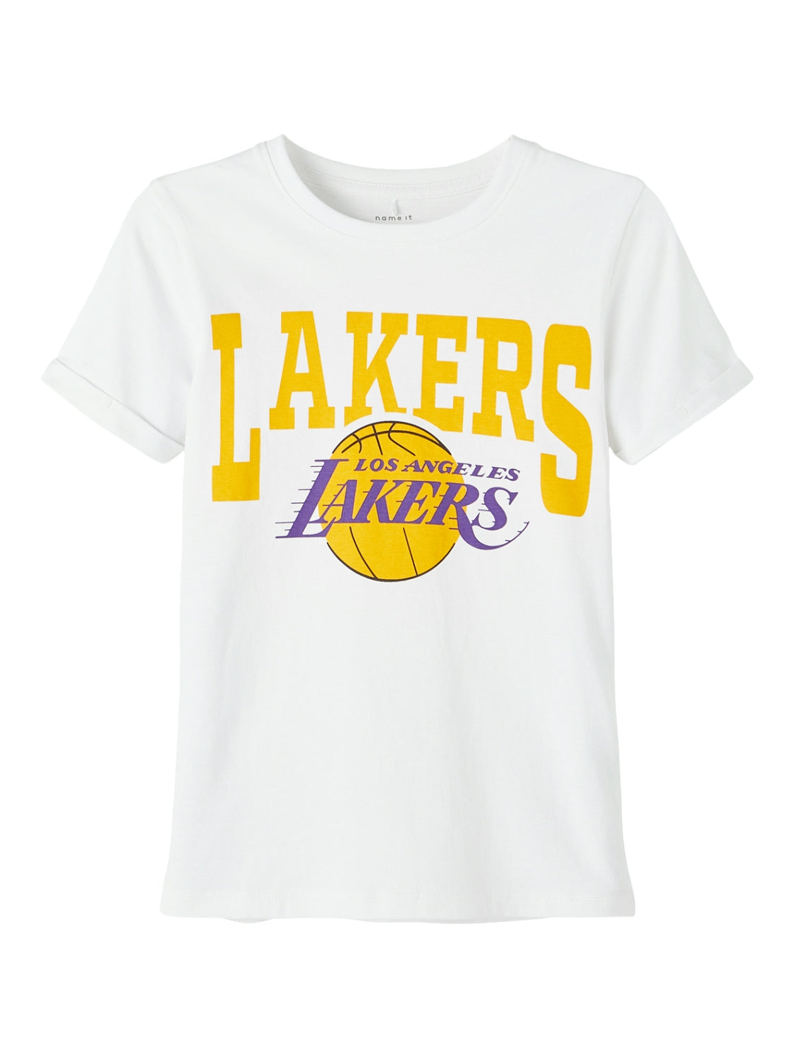 Name It t-shirt kids bianco stampa The Lakers