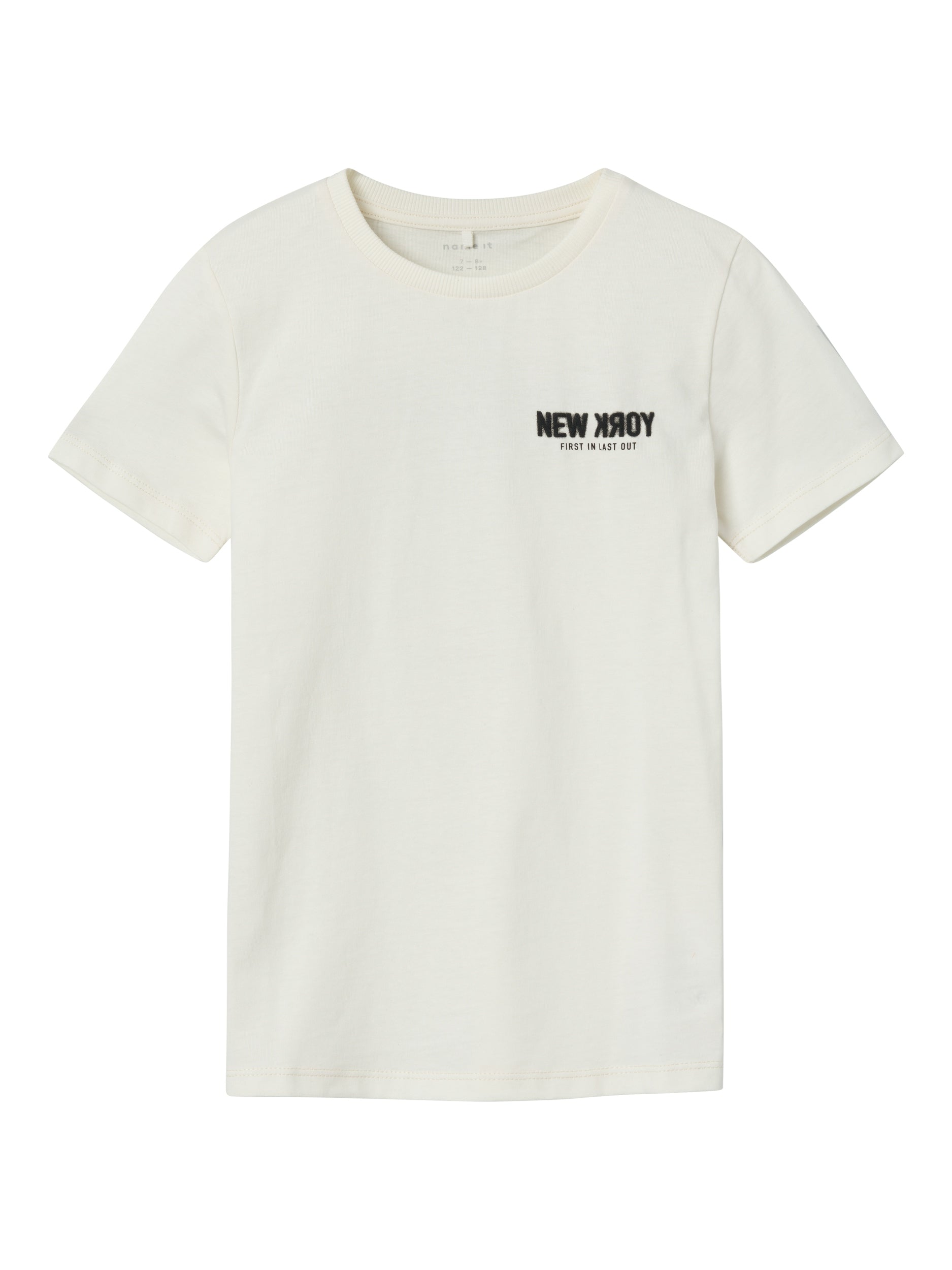 Name It t-shirt kids bianco con stampa New York