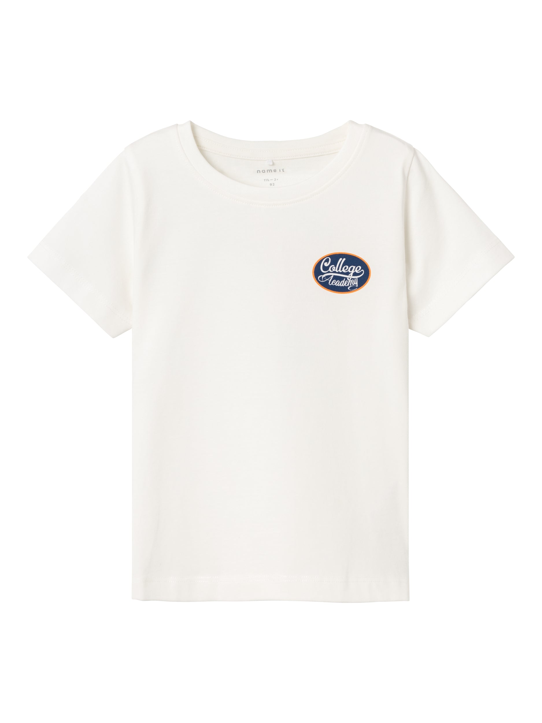 Name It t-shirt kids bianco con stampa in gomma
