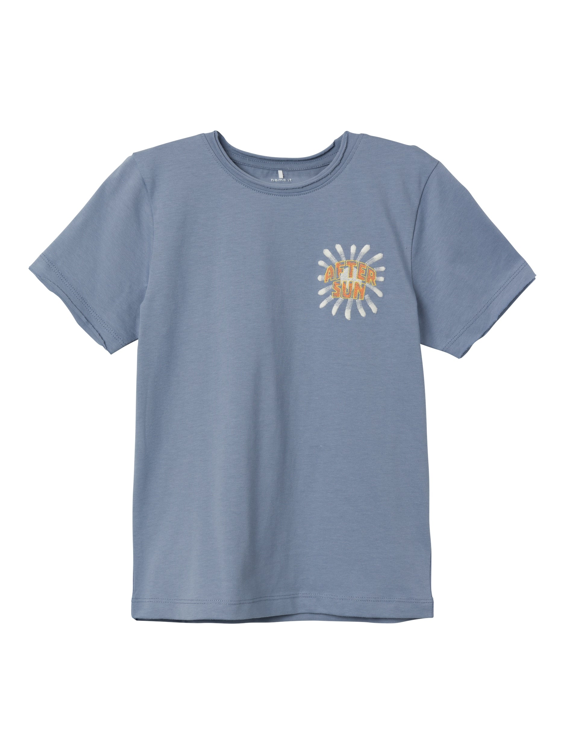 Name It t-shirt kids azzurro con ricamo After Sun