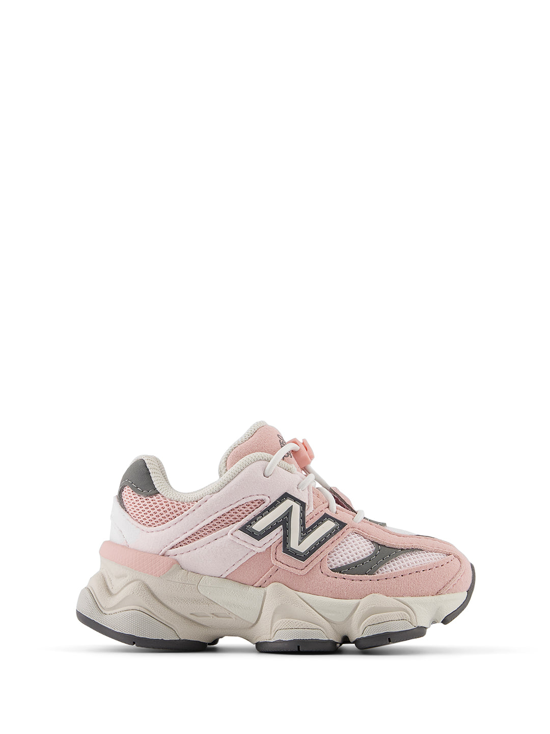New Balance 9060 sneakeres neonato rosa con cordino