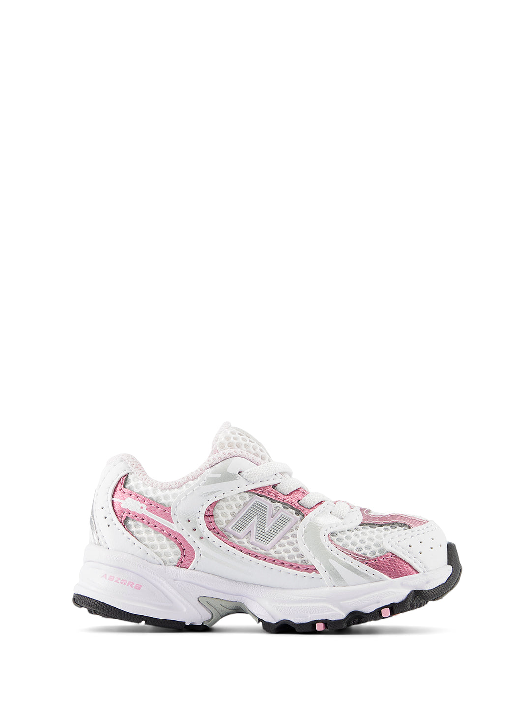 New Balance 530 sneakers neonato bianco e rosa