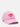 Nike pink kids hat with red logo and flowers