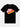 Nike black kids t-shirt with multicolor central logo