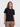 Pieces basic black crew neck t-shirt