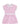 Pinko pink kids dress with repeated logo