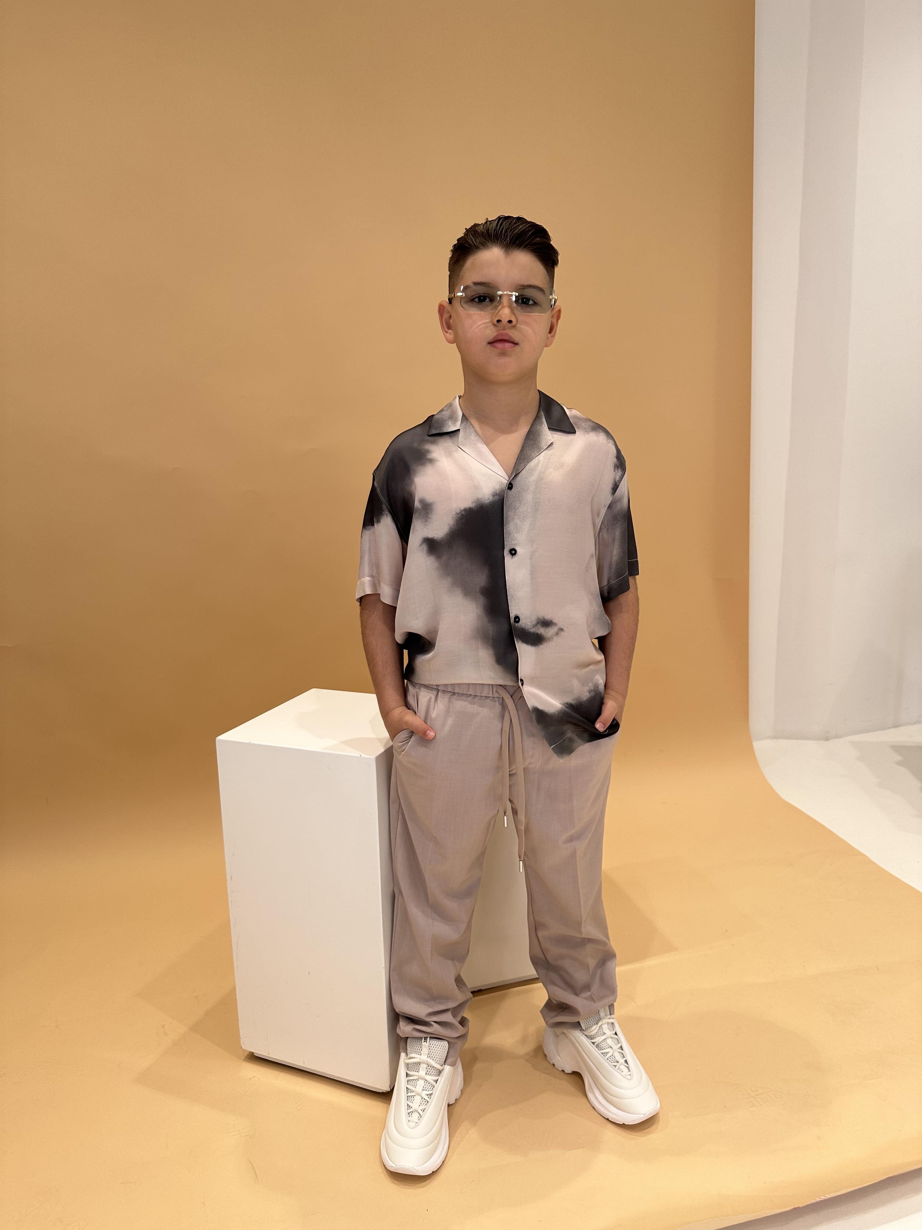 I'M Brian pantaloni kids beige PA3269J BEIGE I'M BRIAN 