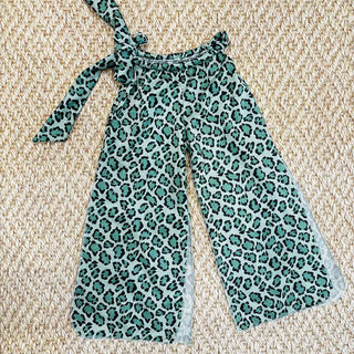 Island Coco pantaloni kids verde maculato ICJ844 VERDE ISLAND COCO 
