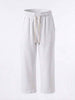 Louis Dieudonne' pantaloni kids bianco in lino