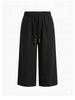 Louis Dieudonne' pantaloni kids nero in lino