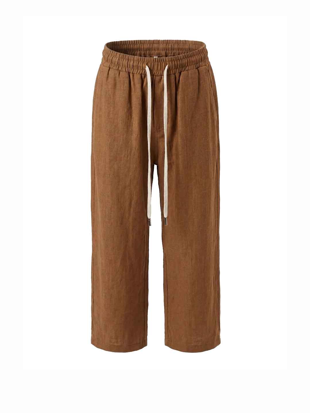 Louis Dieudonne' pantaloni kids tabacco in lino PANT TABACCO LOUIS DIEUDONNE' 