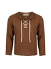 Louis Dieudonne' t-shirt kids tabacco con laccio