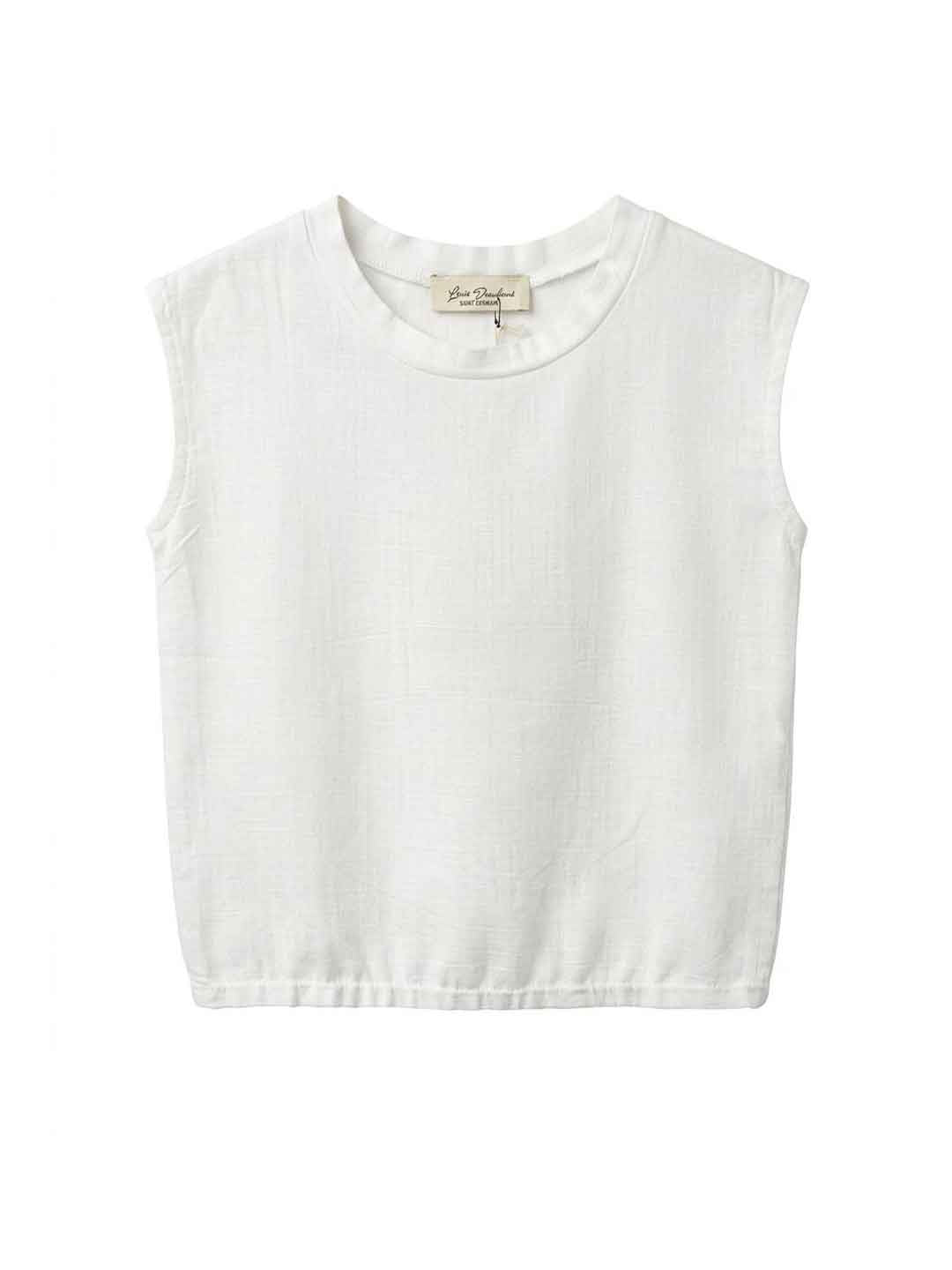 Louis Dieudonne' t-shirt kids bianco smanicata T-SHIRT S BIANCO LOUIS DIEUDONNE' 