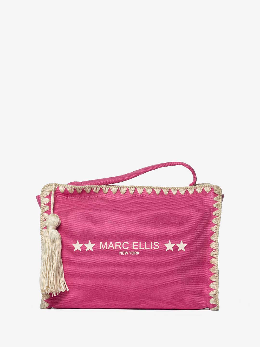 MARC ELLIS BUBY BEACH CLUTCHFUCSIA