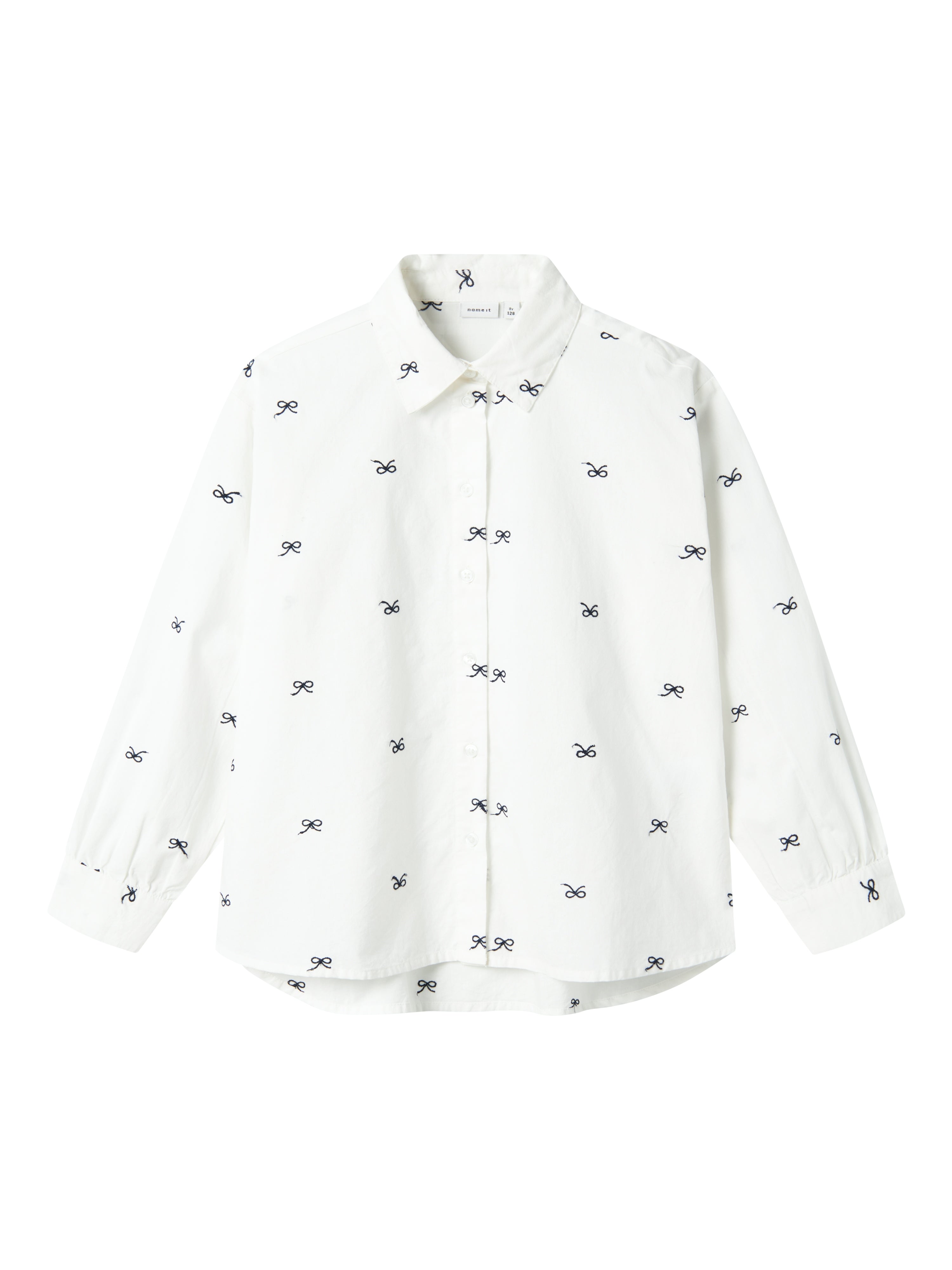 Name It camicia kids bianco con fiocchi 13227588 BIANCO NAME IT 