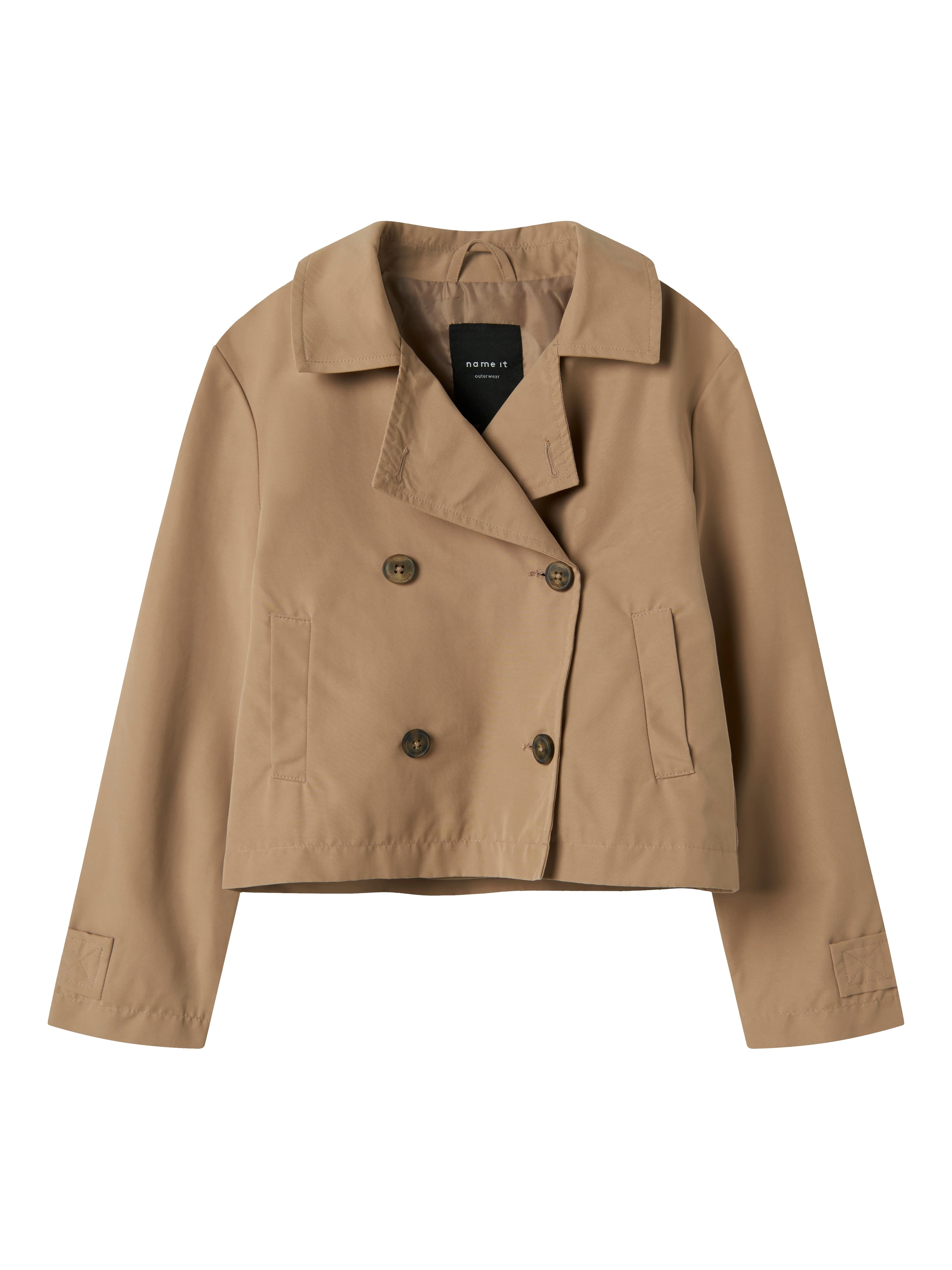 Name It trench kids beige corto 13237554 BEIGE NAME IT 