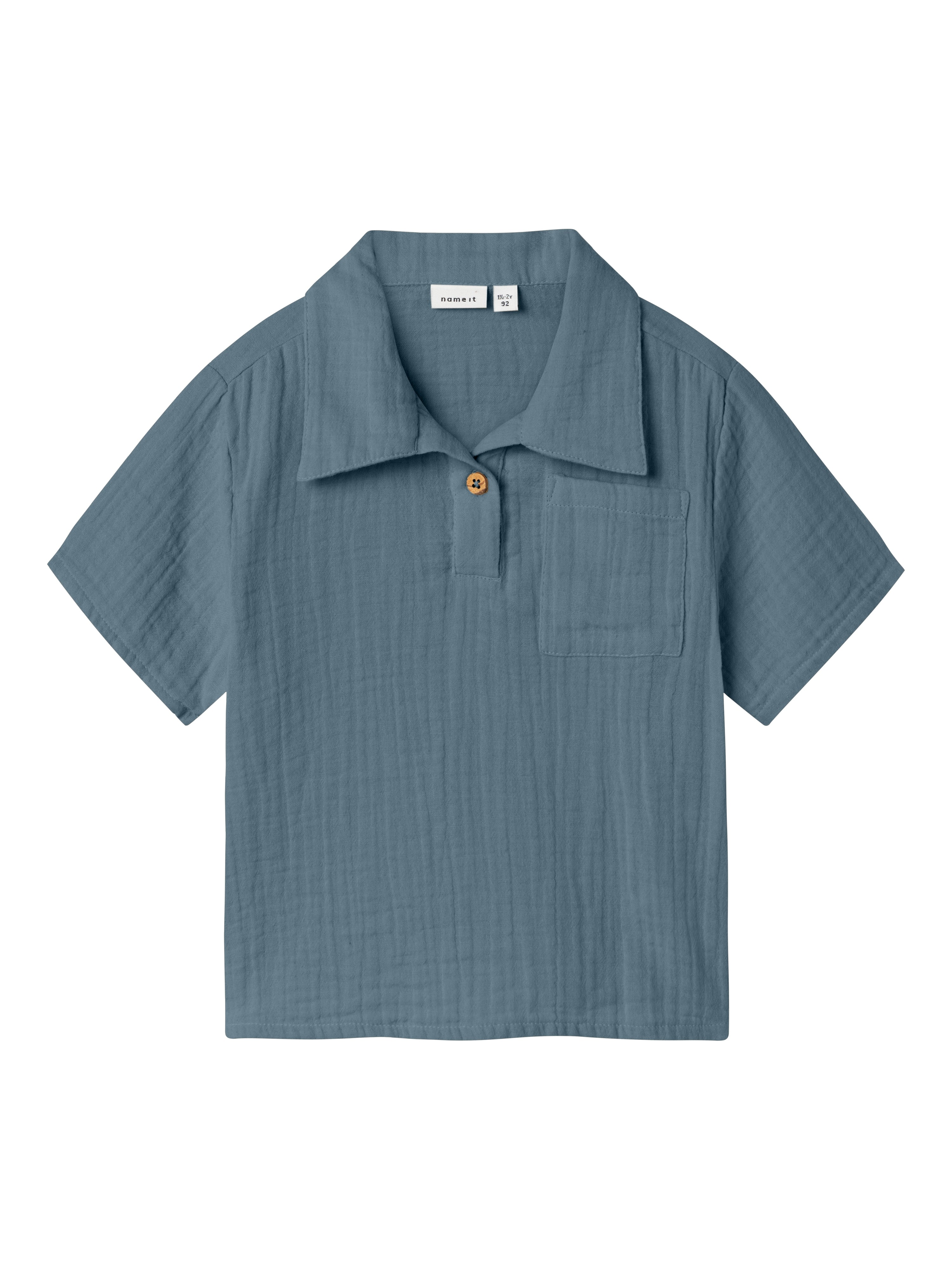 Name It polo kids azzurro con taschino 13242321 AZZURRO NAME IT 