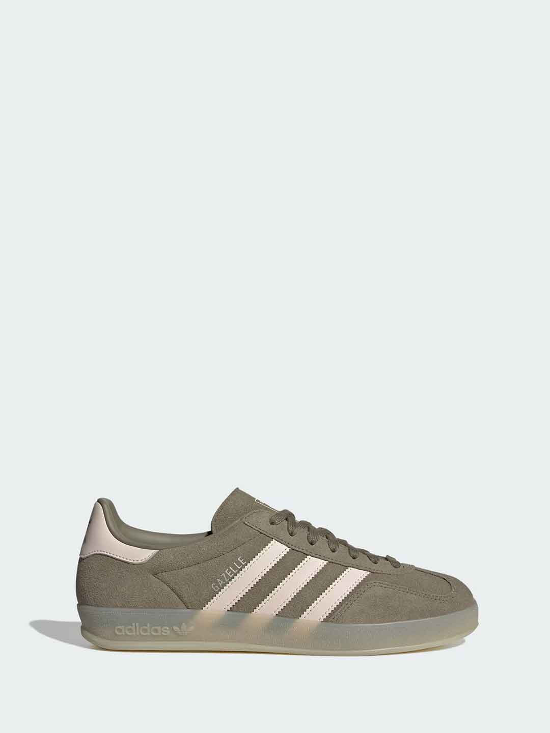 Adidas Gazelle Indoor sneakers verde e rosa IH9641 VERDE ADIDAS 