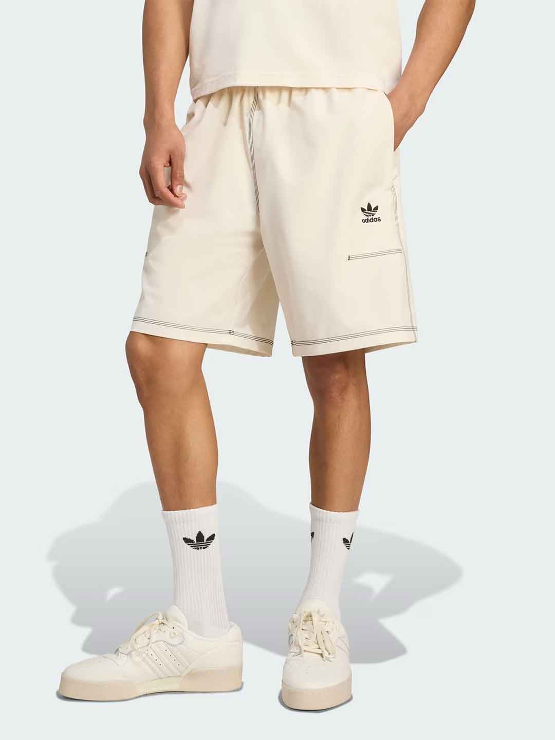 Adidas Essentials bermuda panna KA8541 PANNA ADIDAS 