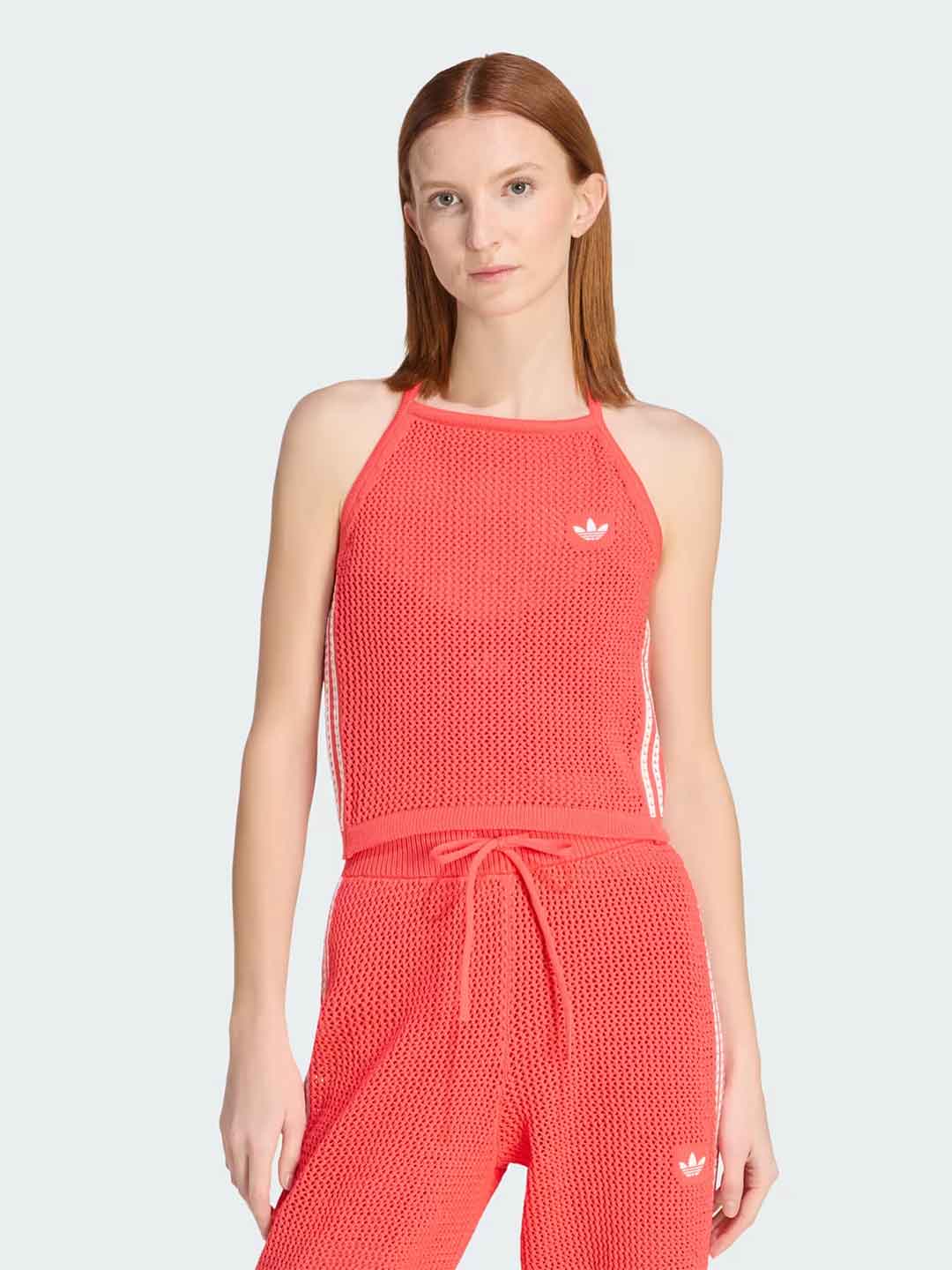 Adidas top arancio in crochet KC6483 ARANCIO ADIDAS 