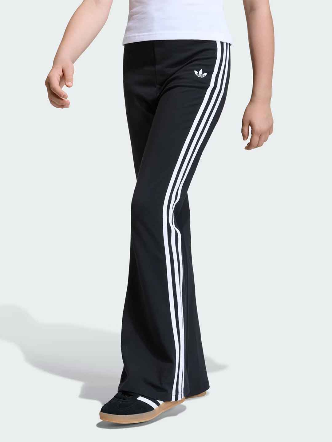 Adidas Flared leggings kids nero a zampa KC8645 NERO ADIDAS 
