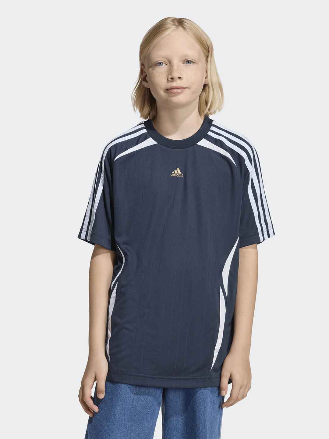 Adidas t-shirt kids blu KC9555 BLU ADIDAS 