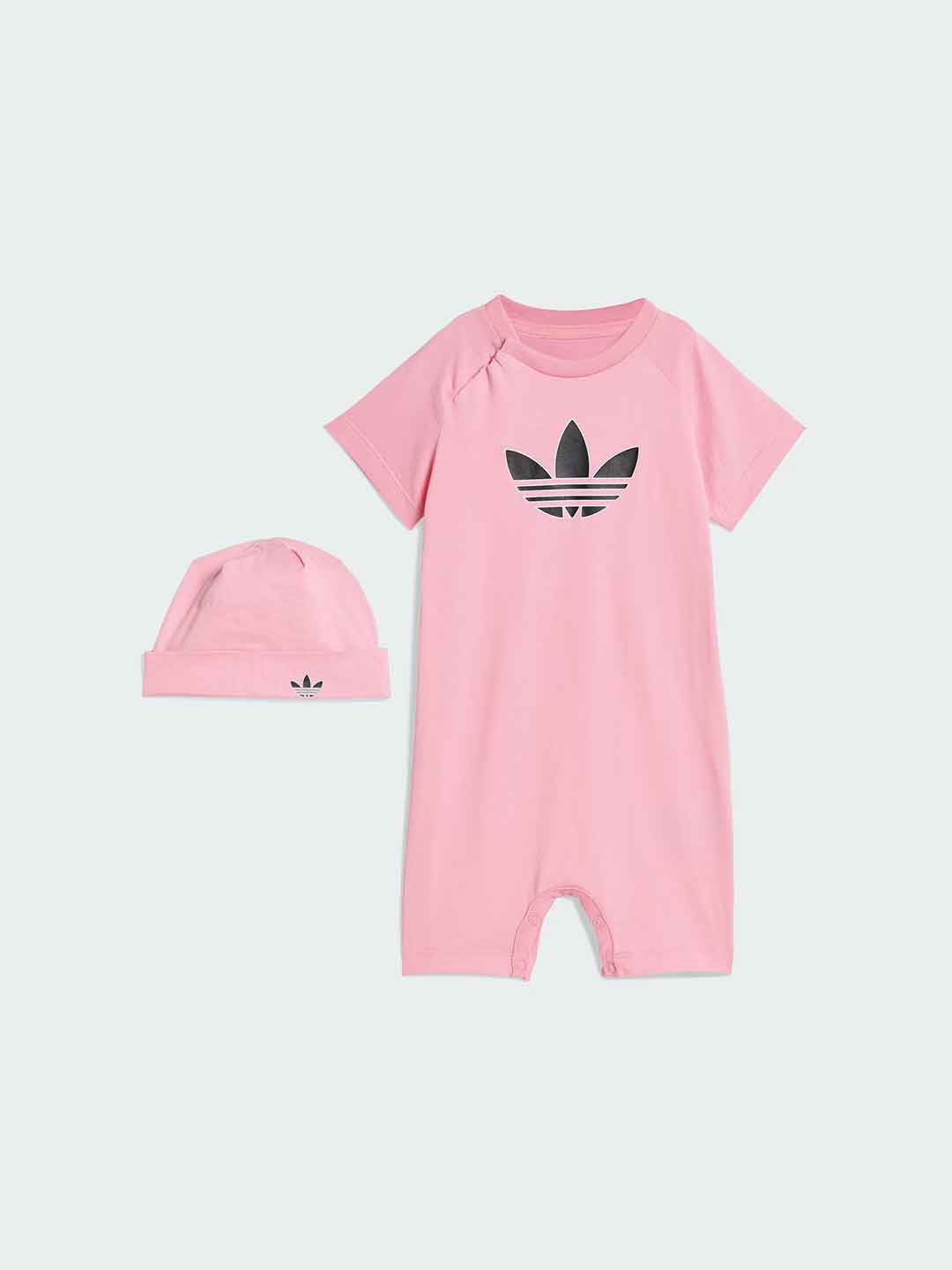 Adidas coordinato kids rosa tuta e cappello KD1048 ROSA ADIDAS 