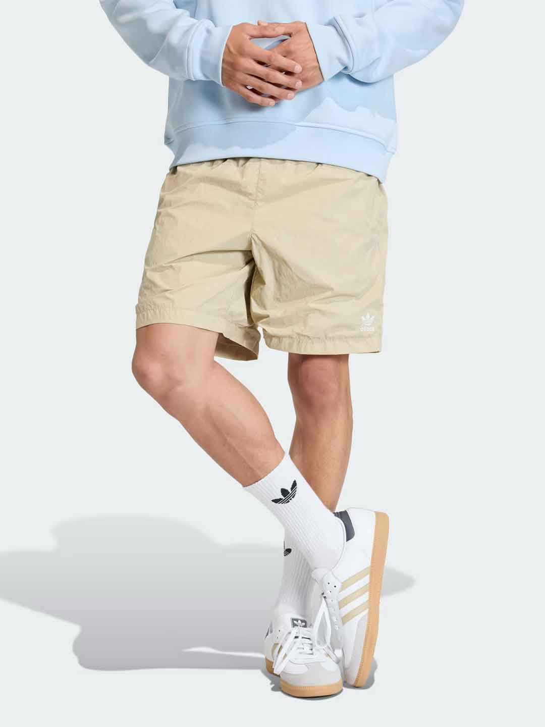 Adidas Trefoil Essentials bermuda beige KE1188 BEIGE ADIDAS 