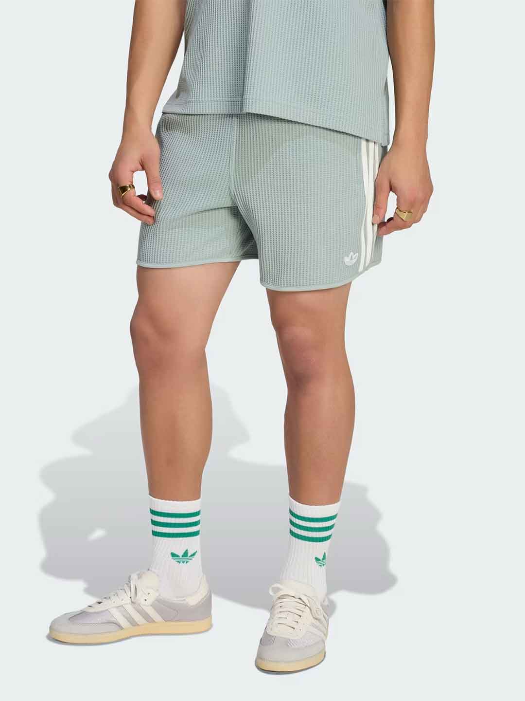 Adidas Waffle bermuda verde KX1247 VERDE ADIDAS 